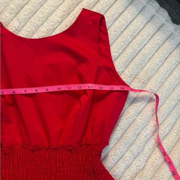 ANTONIO MELANI Red Midi Dress - Picture 12 of 13